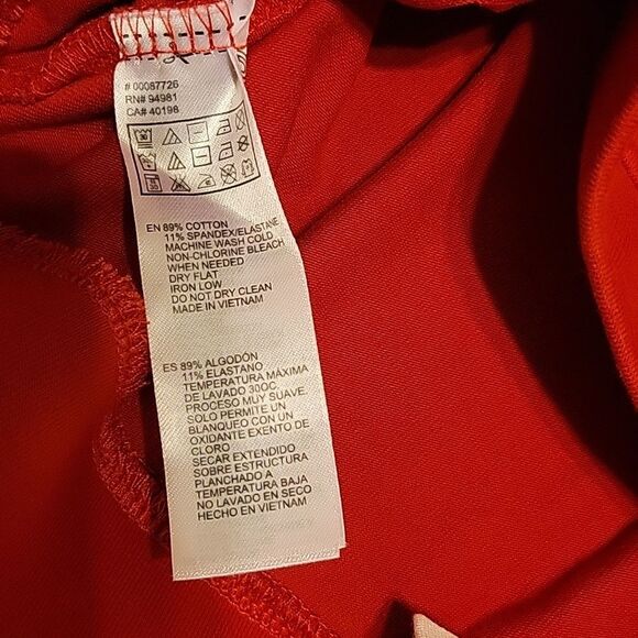 **SMALL BUNDLE** 2 skirts, 1 red & 1 blue along with 1 black Halter top SMALL - Picture 7 of 12